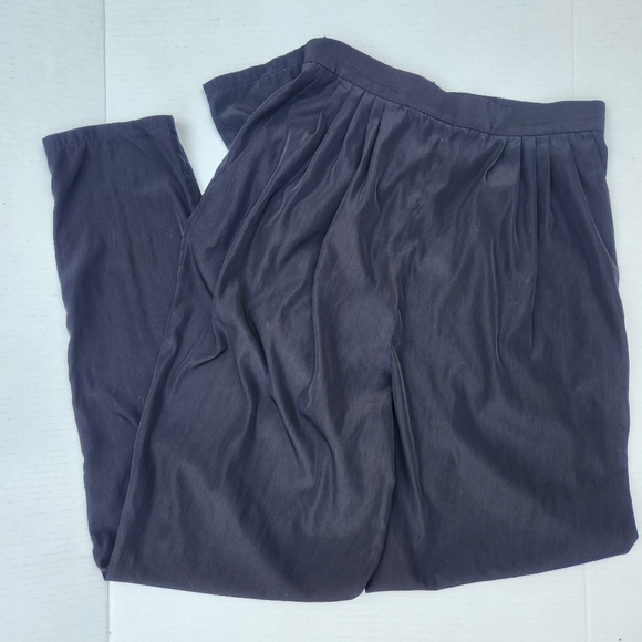 American Apparel Black Wide High Rise Pants Size XS - Picture 1 of 6